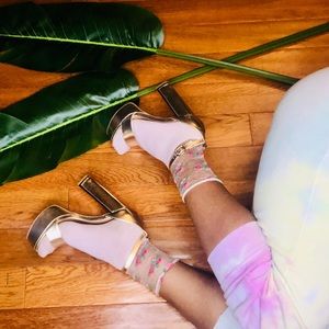 Gold Platform Sandels